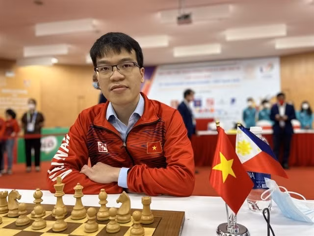 Super Grandmaster Lê Quang Liêm will represent Vietnam at the 33rd SEA Games. (Photo vov.vn) 
