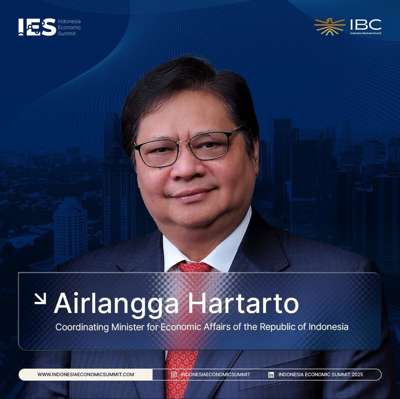 Indonesian Coordinating Minister for Economic Affairs Airlangga Hartarto (Photo: linkedin.com)
