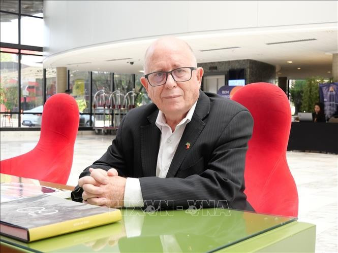 Pedro da Oliviera, General Secretary of the Brazil-Vietnam Friendship Association. (Photo: VNA)