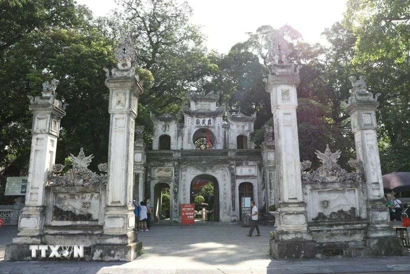 Quan Thanh Temple is one of the oldest and most sacred temples in Hanoi. (Photo: VNA)