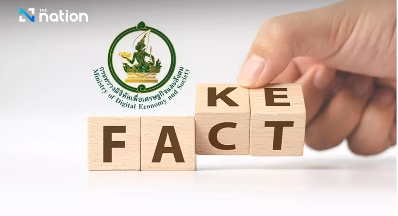 Thailand to escalate measures to counter fake news. (Photo: nationthailand.com) 