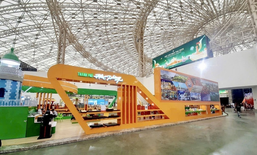 Hai Phong pavilion at the Autumn Fair 2025 (Photo: VNA)