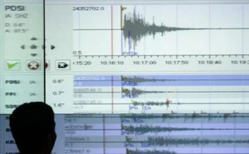 A moderate earthquake measuring 5.1 on the Richter scale struck off the west coast of North Sumatra, Indonesia, on March 18. (Photo: malaymail.com) 