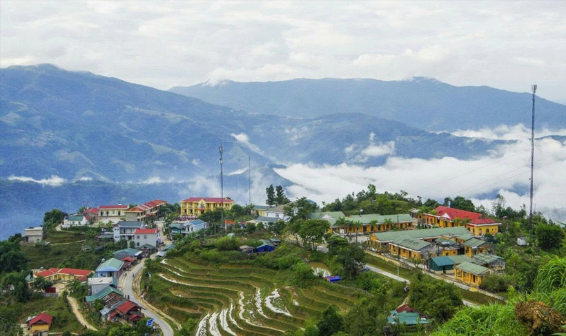  Thu Lum village in Lai Chau province (Photo: VNA)