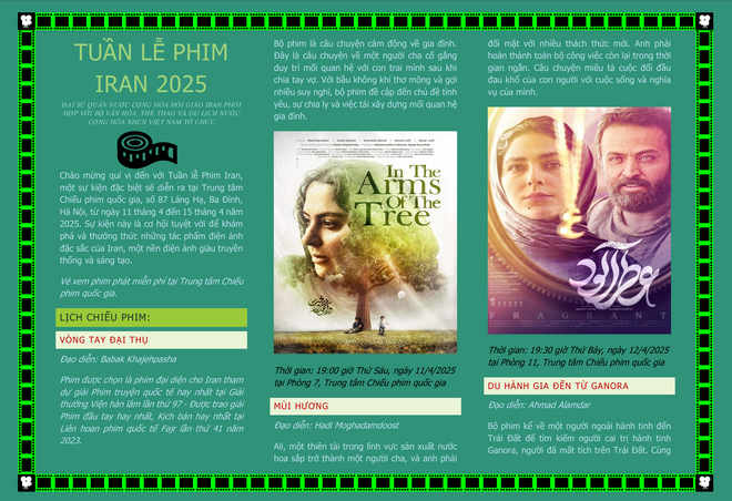 Film week to showcase diverse Iranian cinema (Photo: Nhan Dan) 