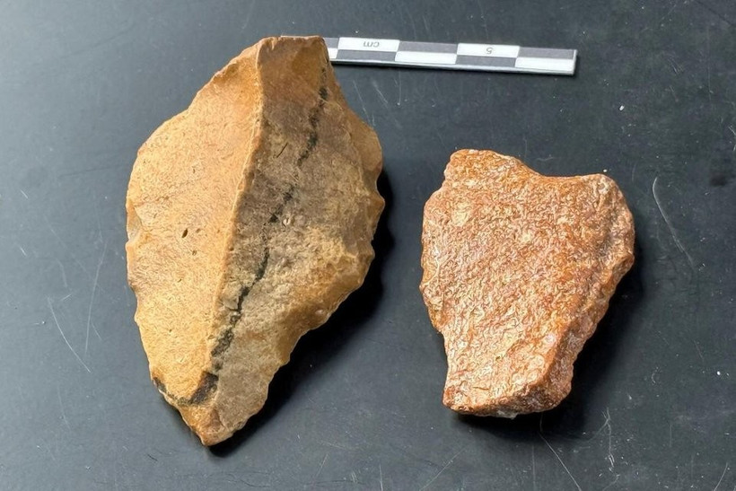 Radioactive tracing of small tools at a site in South Sulawesi, Indonesia, dates back up to 1.48 million years ago. (Photo: REUTERS) 