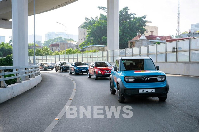 VinFast posts robust growth in both vehicle deliveries and revenue. (Photo: VNA)