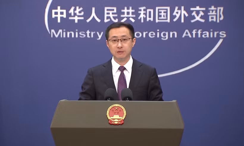 Chinese Foreign Ministry spokesperson Lin Jian (Photo: VCG) 