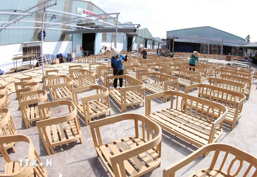 Export revenue from wood and wooden products is forecast to exceed 18 billion USD in 2025. (Photo: VNA) 