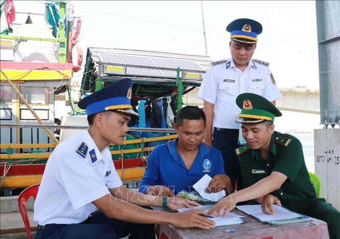 Quang Tri tghtens vessel control to curb IUU fishing (Photo: VNA)