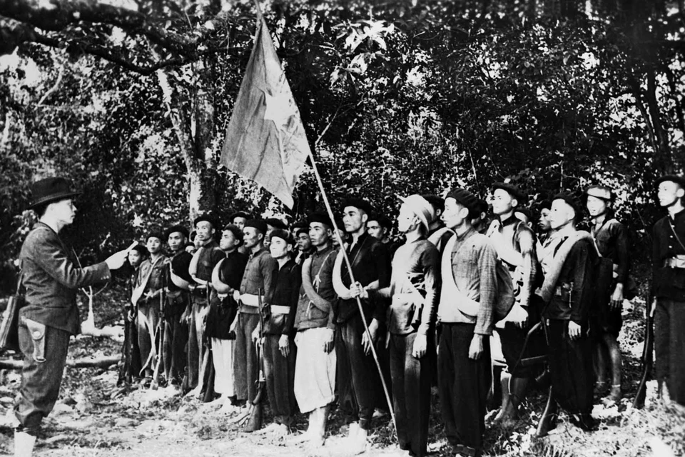 On December 22, 1944, the Vietnam Propaganda Unit of Liberation Army (the predecessor of the Vietnam People's Army) is founded in Cao Bang province. Shortly after its formation, the unit won resounding victories in its first two battles, establishing the tradition of winning. (Photo: VNA archives)