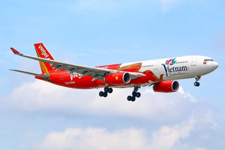 A aircraft of Vietjet (Photo: Vietjet)