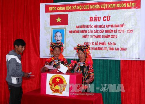 Early elections held in border communes in Lai Chau ảnh 1 Early elections held in border communes in Lai Chau ảnh 1