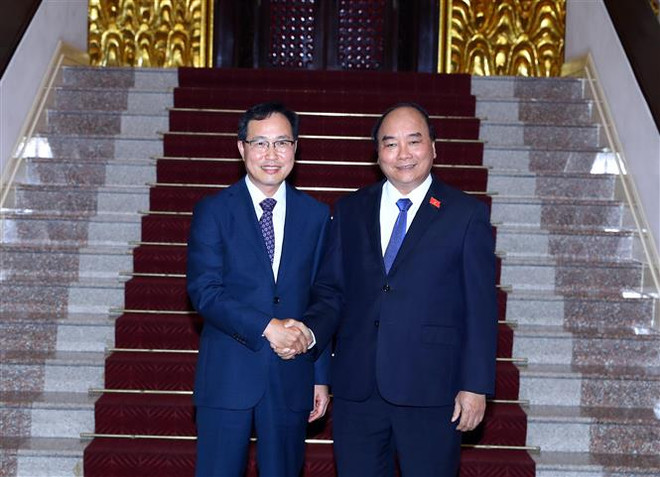 PM urges Samsung Vietnam to expand operation ảnh 1 PM urges Samsung Vietnam to expand operation ảnh 1