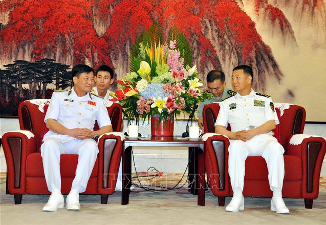 High-ranking naval delegation visits China ảnh 1 High-ranking naval delegation visits China ảnh 1