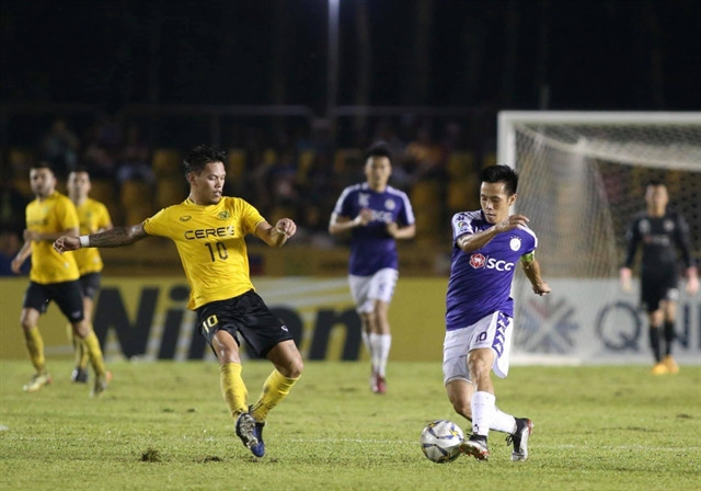Hanoi FC draw with Ceres Negros in AFC Cup ảnh 1