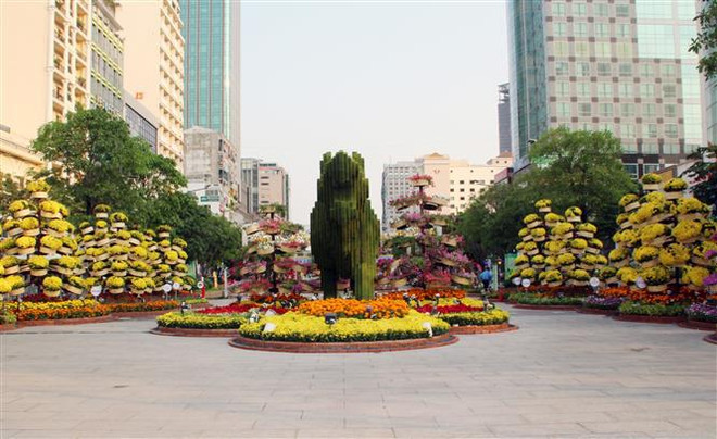 Nguyen Hue Flower Street opens in HCM City ảnh 1 Nguyen Hue Flower Street opens in HCM City ảnh 1