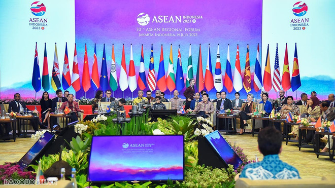 Vietnam attends 30th ASEAN Regional Forum ảnh 1