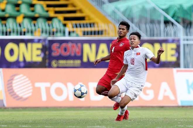 Vietnam draws with Myanmar in U21 International event ảnh 1