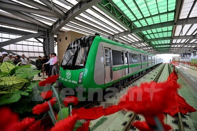 Test run of Cat Linh-Ha Dong railway delayed until next September ảnh 1