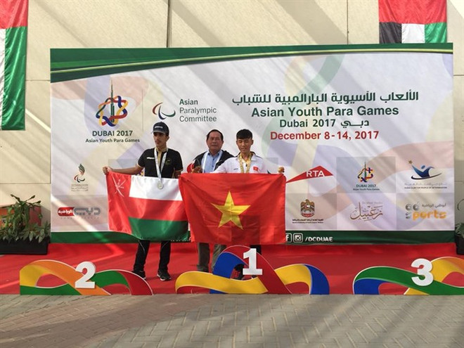 Vietnamese para athletes win golds at Asian Games ảnh 1