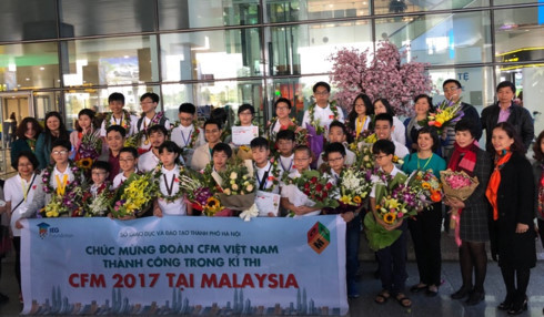 Hanoi students bag medals at international competitions ảnh 1 Hanoi students bag medals at international competitions ảnh 1