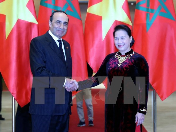 Vietnam, Morocco top legislators hold talk to boost ties ảnh 1 Vietnam, Morocco top legislators hold talk to boost ties ảnh 1