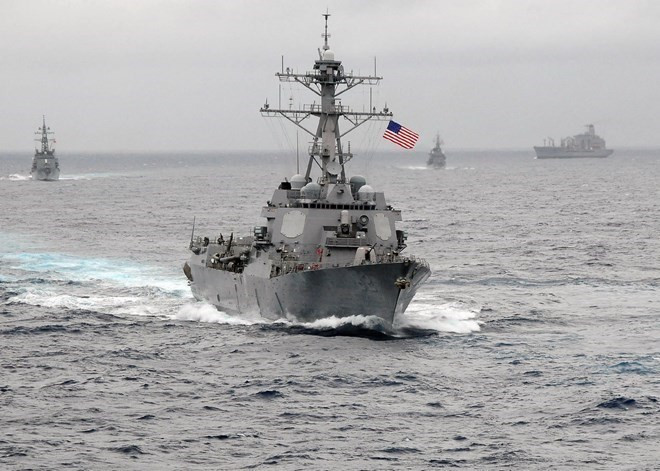 ASEAN-US navies drill to improve surveillance capacity ảnh 1