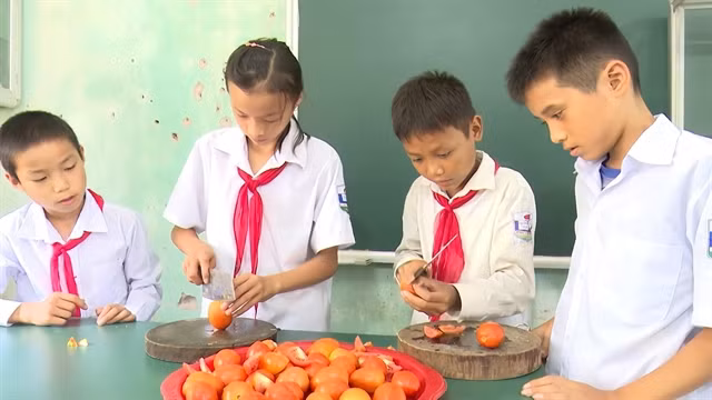 Self-sustaining school aids ethnic minority students ảnh 1