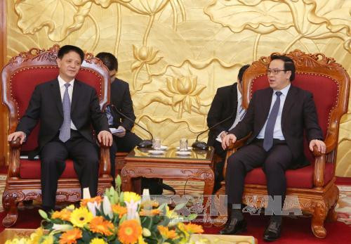 Chinese Communist Party delegation visits Vietnam ảnh 1