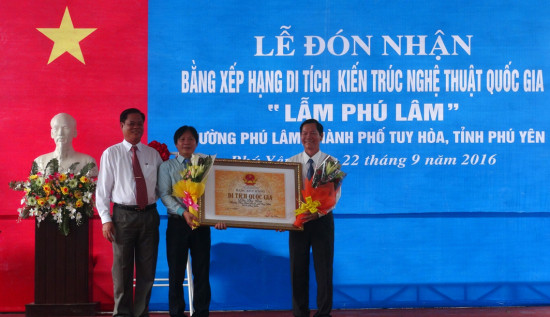 “Lam Phu Lam” in Phu Yen recognised national architectural relic ảnh 1 “Lam Phu Lam” in Phu Yen recognised national architectural relic ảnh 1