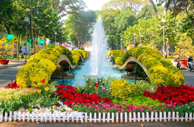 Spring Flower Festival colours Ho Chi Minh City ảnh 1