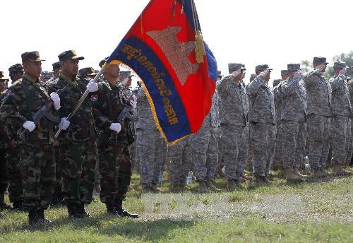 Cambodia, US hold joint military exercise ảnh 1 Cambodia, US hold joint military exercise ảnh 1
