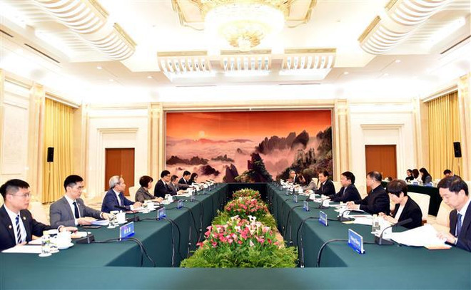 Economic committees of Vietnamese, Chinese legislatures exchange information, experience ảnh 1 Economic committees of Vietnamese, Chinese legislatures exchange information, experience ảnh 1