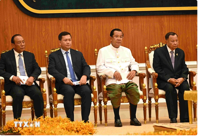 NA Chairman extends congratulations to Cambodia’s Senate President ảnh 1 NA Chairman extends congratulations to Cambodia’s Senate President ảnh 1