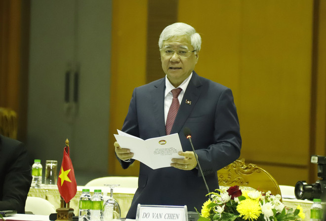 Fronts of Cambodia, Laos, Vietnam reinforce cooperation ảnh 2 Fronts of Cambodia, Laos, Vietnam reinforce cooperation ảnh 2