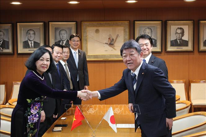 Vietnamese Party delegation pays working visit to Japan ảnh 1 Vietnamese Party delegation pays working visit to Japan ảnh 1
