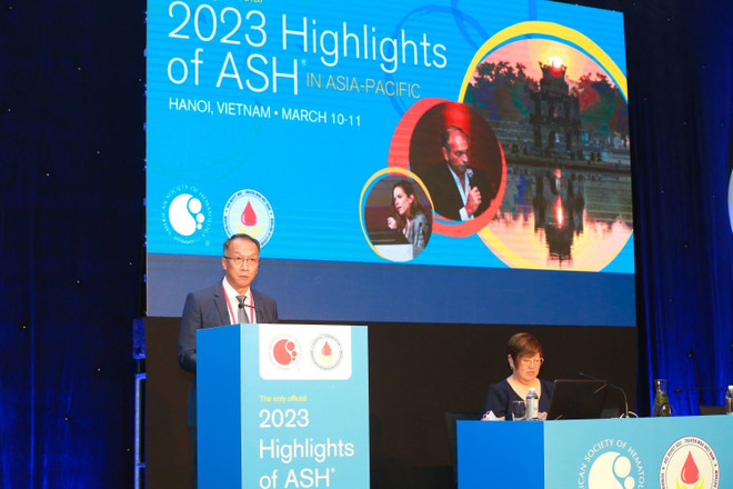 2023 Highlights of American Society of Hematology in Asia-Pacific opens in Hanoi ảnh 1 2023 Highlights of American Society of Hematology in Asia-Pacific opens in Hanoi ảnh 1