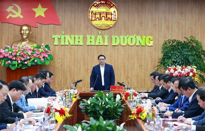 PM suggests Hai Duong focus on green growth on several pillars ảnh 1 PM suggests Hai Duong focus on green growth on several pillars ảnh 1