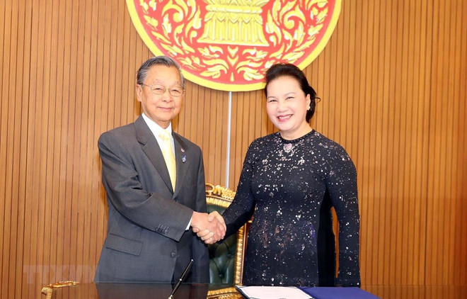 Vietnam values strategic partnership with Thailand: NA leader ảnh 1