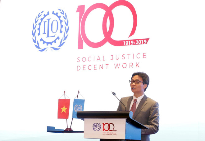Centenary of International Labour Organisation marked in Hanoi ảnh 1 Centenary of International Labour Organisation marked in Hanoi ảnh 1