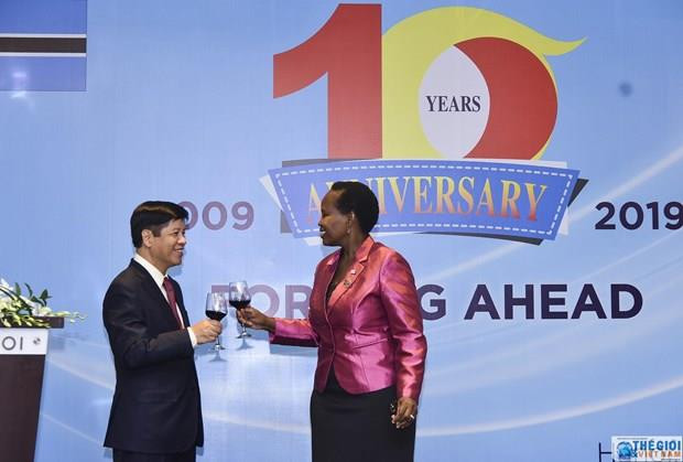Vietnam, Botswana celebrate 10-year diplomatic relations ảnh 1