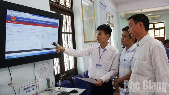 Bac Giang province gears towards digital government ảnh 1 Bac Giang province gears towards digital government ảnh 1