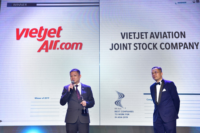 Vietjet among Vietnamese winners of ‘Best companies to work for in Asia’ award ảnh 1