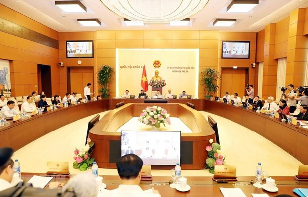 NA Standing Committee opens 35th session ảnh 1