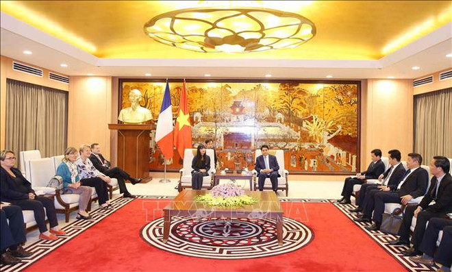 Hanoi hopes to strengthen ties with France in infrastructure construction ảnh 1