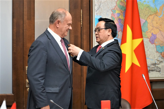 CPV delegation pays working visit to Russia ảnh 2