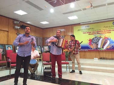 Colombia’s Vallenato music band performs in Hanoi ảnh 1 Colombia’s Vallenato music band performs in Hanoi ảnh 1