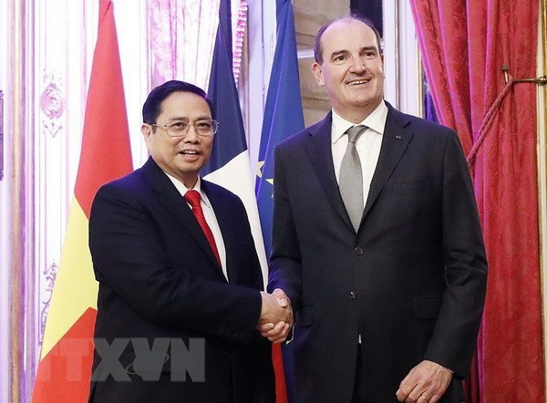 Vietnam, France issue joint statement ảnh 1