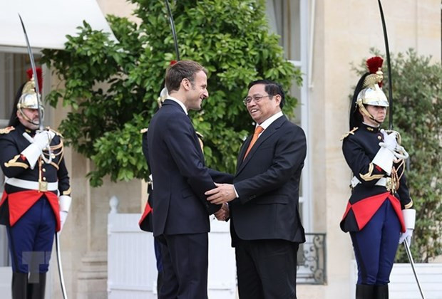 Vietnam, France issue joint statement ảnh 3